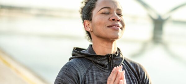 Joyful woman