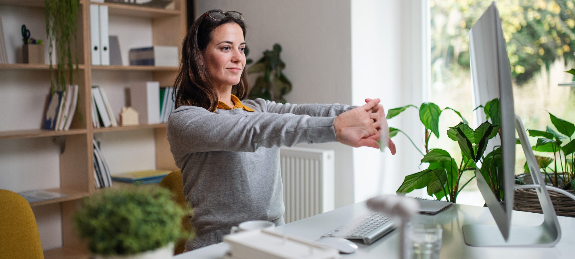 Stretches to do at your desk