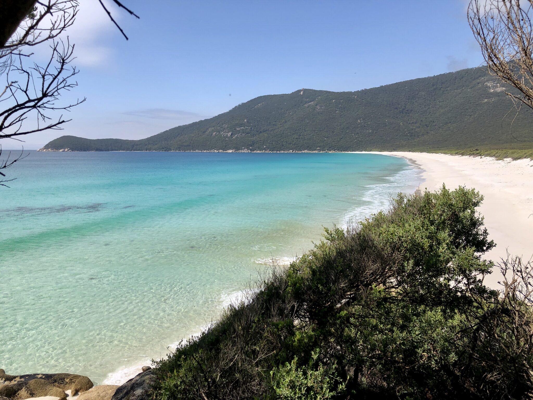 Waterloo Bay beach on the Southern Prom Circuit, Wilson's Prom.